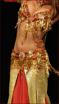 bella belly dance costume